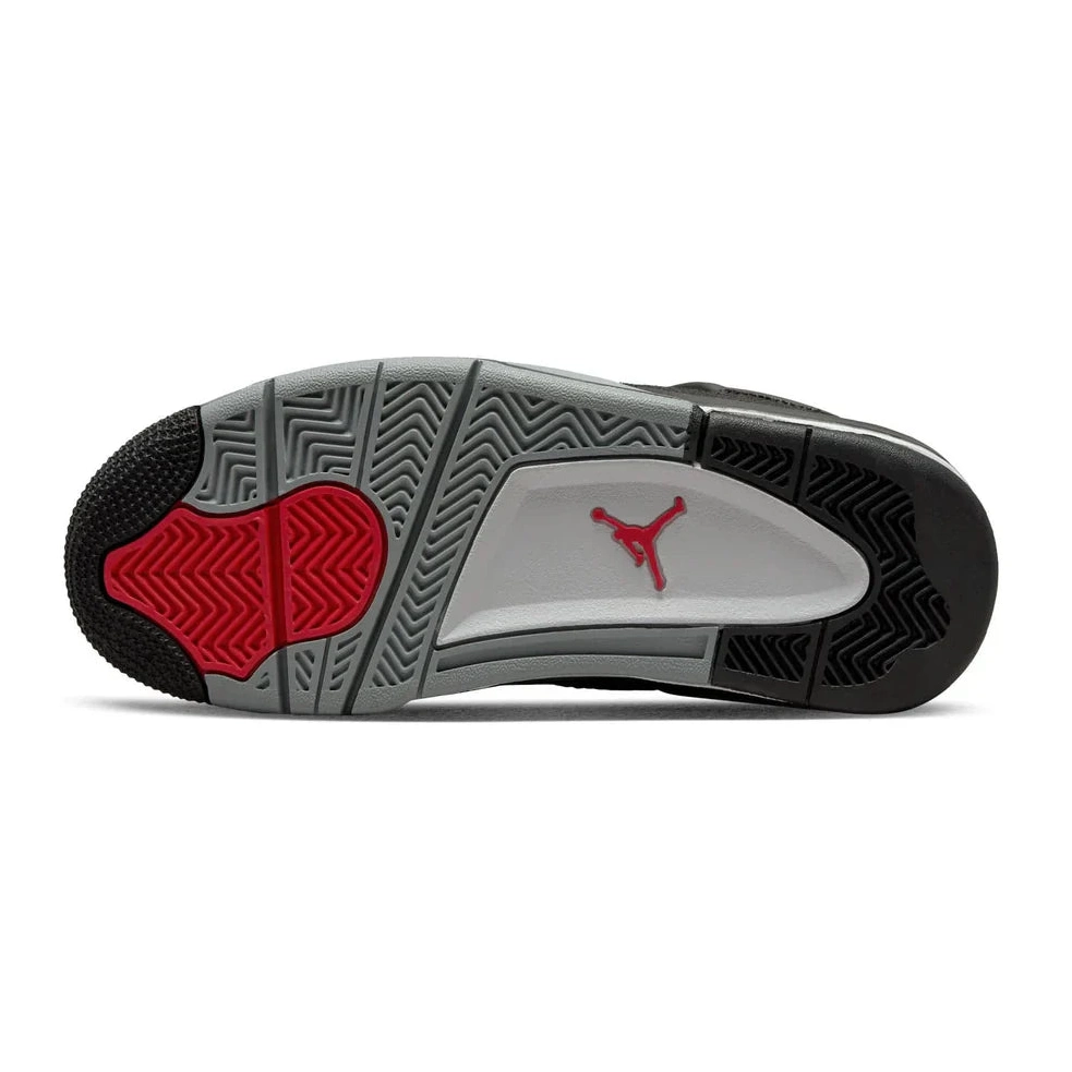 Retro Black Canvas GS Jordan Air 4 0630